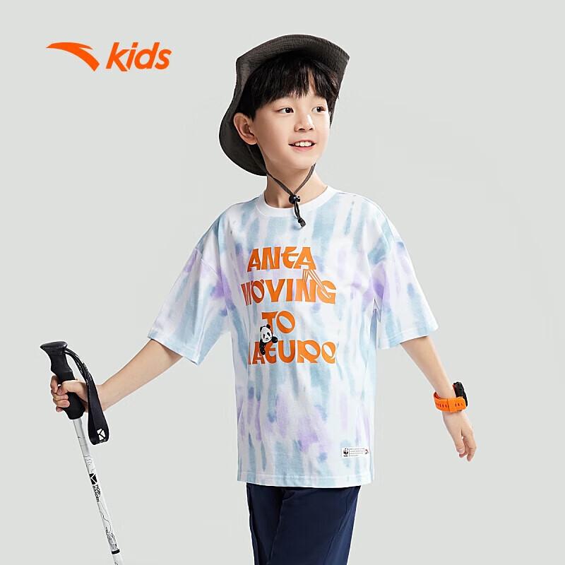 Anta Kids  Quick-Dry Sporty Short Sleeve T-Shirt 101