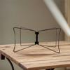 Metal Camping Foldable Stand Box Stand Organizer Box Folding Stand for Outdoor Picnic Fishing Outdoor Storage Boxes Shelves