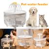 1200ml Cat Water Fountain USB Auto Filter Transparent Cat Drinker Electric Mute Recirculate Filtering Drinker Pet Water Fountain