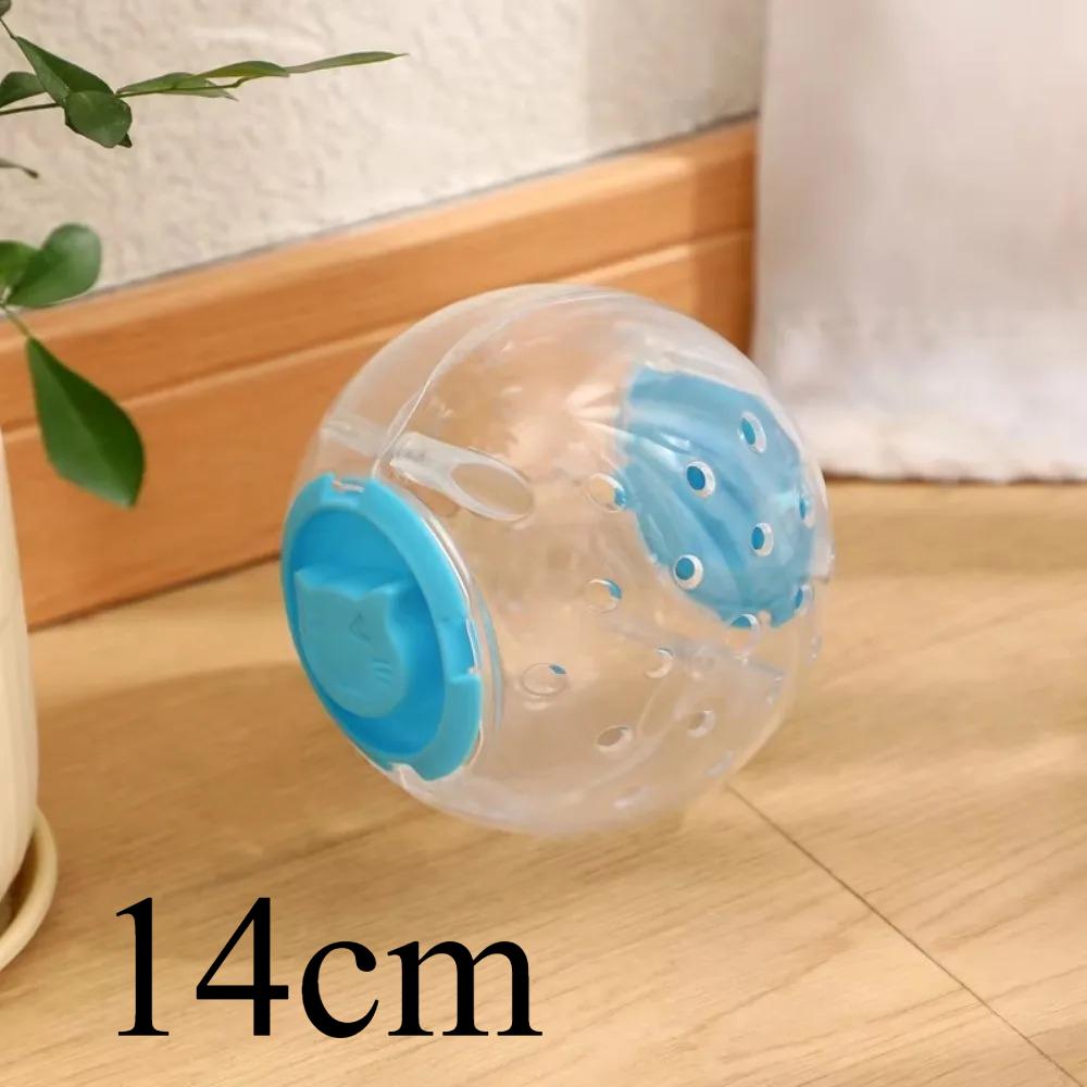 Hamsterkugel, Bewegungsspielzeug, Laufball, Klare Plastikkugeln Hamsterkäfig Zubehör für kleine und mittlere Hamster, Syrische Zwerghamster