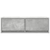TV Cabinets 2 pcs Concrete Grey 80 x 31 x 25.5 cm Particleboard