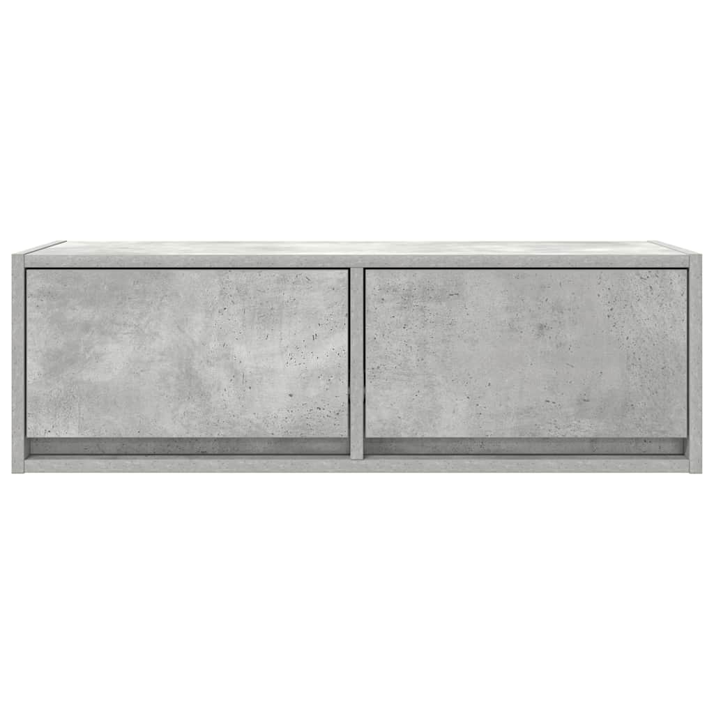 TV Cabinets 2 pcs Concrete Grey 80 x 31 x 25.5 cm Particleboard