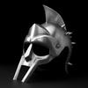 Ancient Greek Gladiator Helmet of Maximus  Handcrafted Spartan-Style Warrior Armor for Historical Reenactments, Militaria Collectors