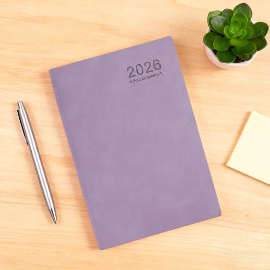 2026 Daily Planner Schedule Book A5 Hardcover Planner with Colorful Tabs Appointment Book Reminder To Do List Yearly Planner