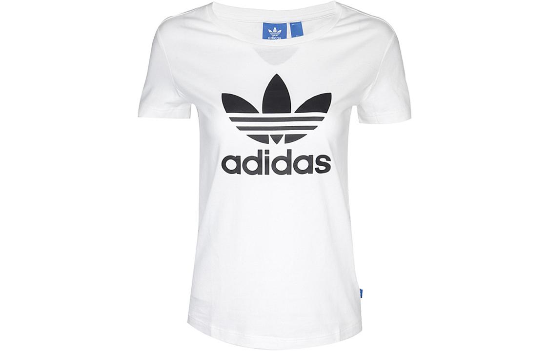 Adidas Originals TREFOIL TEE T Shirt Women s BR8054 38