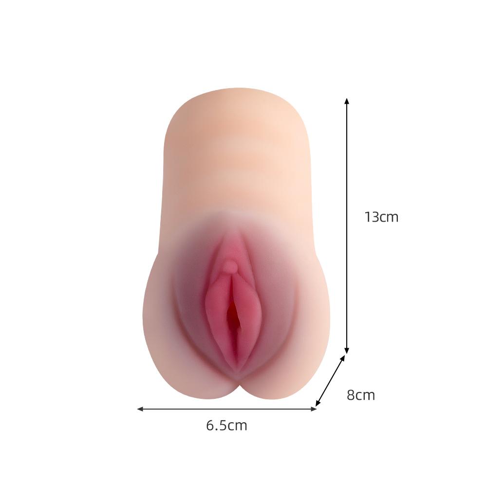 Realistic 3D Vagina Male Masturbator Cup Adult Mini Pocket Sex Toy for Men Airplane Cup