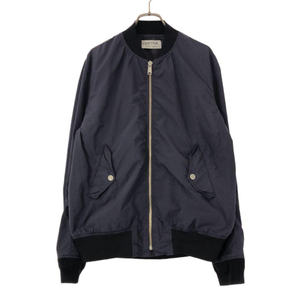 

VETRA made in Japan Zip Blouson L Navy Jacket Men s Used