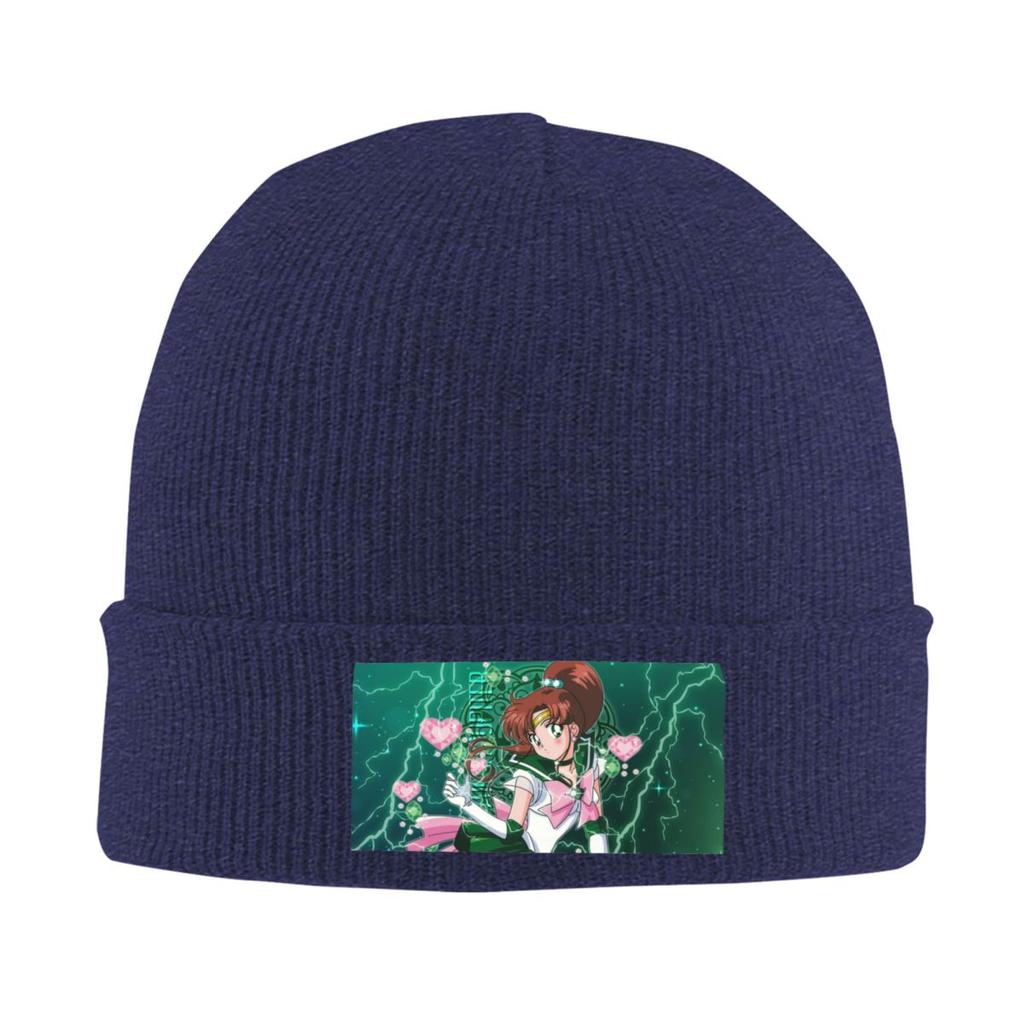 Sailors Moon Anime Unisexga Skullies Beanies Caps Unisex Winter Warm Knitting Hat Adult Usagi Tsukino Bonnet Hats Outdoor Ski Cap