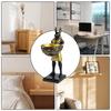 Dog Figurines Resin Animal Sculpture Home Decoration Egyptian Dog Statue Decorations For Living Room Bedroom Shelf Table Study