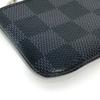Louis Vuitton N60155 Damier Graphite Key Case Pochette Cles Coin Case Wallet