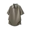 Trendy Summer 2026 Men's Japanese Style Loose Short Sleeve Polo Shirt