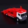 1/64 Scania Truck Car Carrier Trailer Transporter White Color