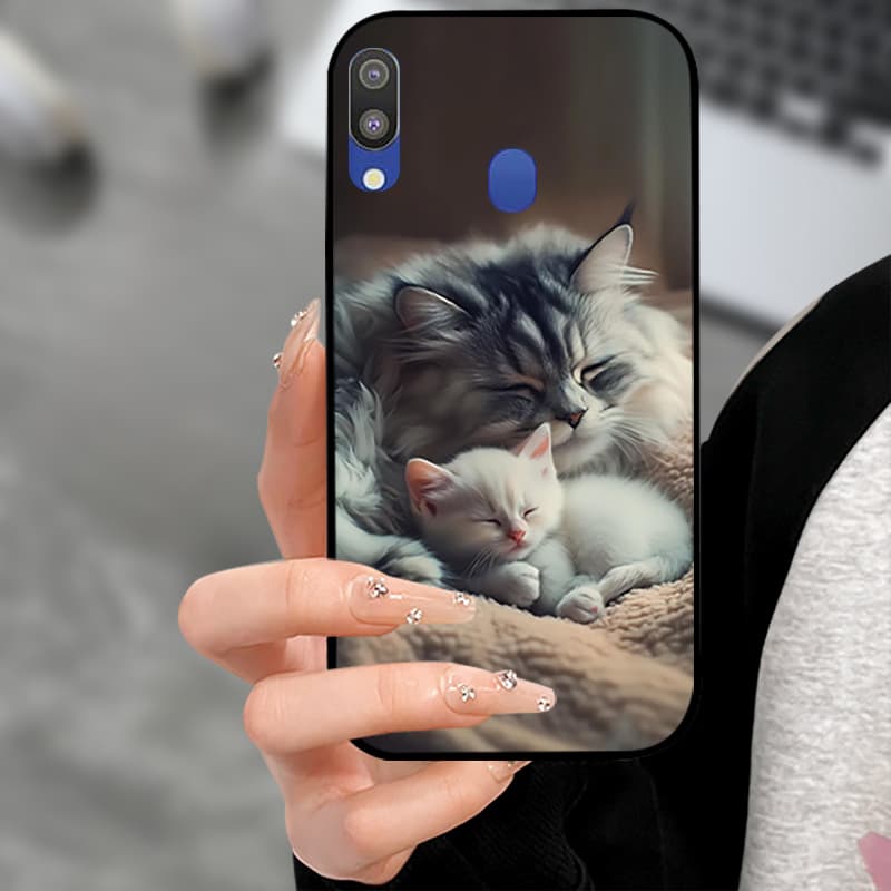 For Samsung M20 M30 M30S Case Soft Silicone Cover For Samsung Galaxy M30s M 30S M20 M30 Phone Case TPU Protecting Camera Fundas