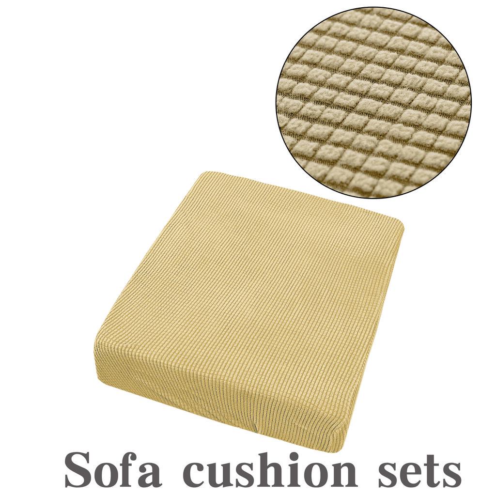 Replacement Sofa Stretchy Seat Cushion Cover Fabric Couch Slip Covers
