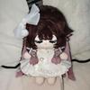 20cm Anime Game Genshin Impact Damselette Columbina Kawaii Cosplay Soft Cotton Doll Body Cartoon Diy Dress Up Toy Figures Gifts