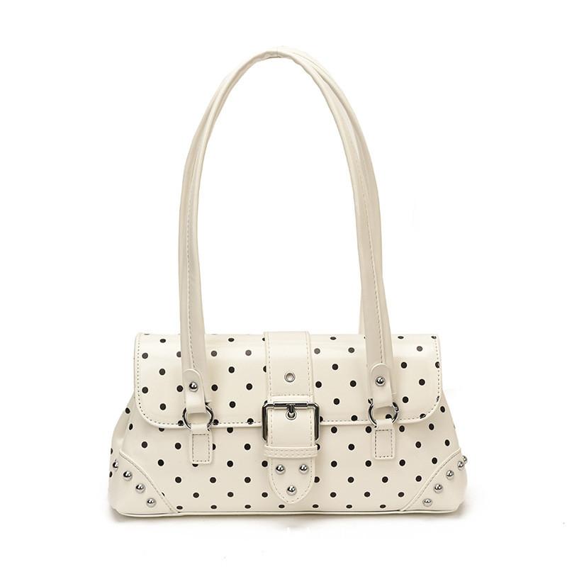 IELGY Fashion Trend Underarm Bag All-Match Stitching Commuter Bag Can Carry Hand Shoulder Bag