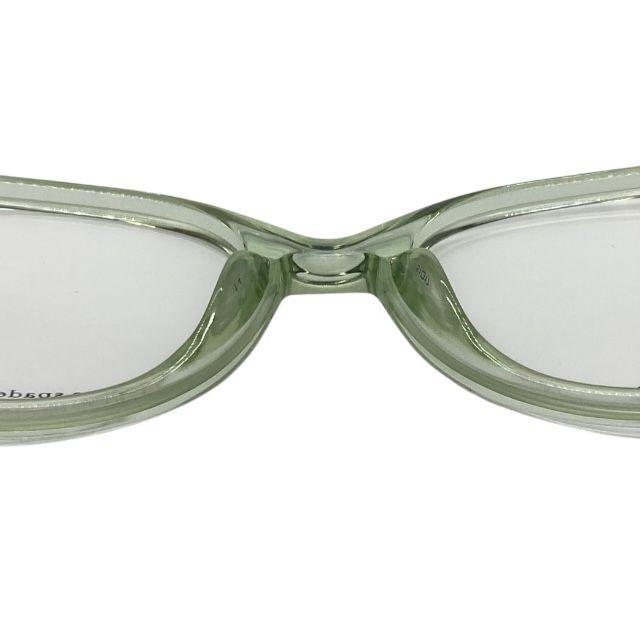 Used Kate Spade ADELLE 1ED 5117 140 Glasses Glasses Eyewear Round Frame Clear Green Plastic Kate Spade