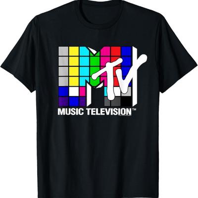 MTV Rubik's Cube Logo T-Shirt