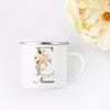 Personalized Name Enamel Mug Wedding Bachelor Party Wine Cup Bridesmaid Bride Valentine's Day Christmas Gifts for Her