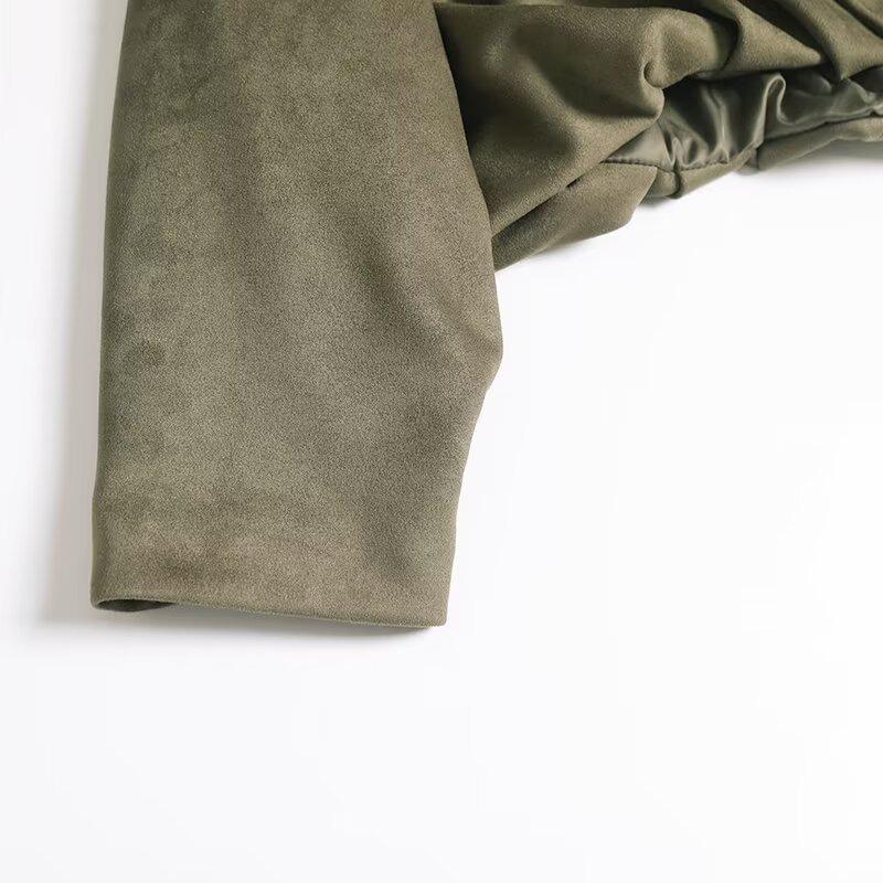Women S Fleece Long Sleeve Pilot Jacket Coat