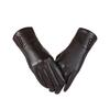 1Pair PU Touchscreen Gloves Touchscreen Windproof Gloves New Thermal Gloves  Winter Wear