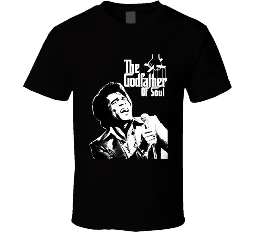 Father Godfather of Soul, James Brown Vector Black Music T Shirt Tee Gift New XL