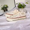 Platform Canvas Shoes Female Student Harajuku Versatile Board Shoes 5615