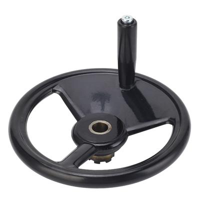 22x250mm Machine Tool Handwheel Round Shape Rotary Handwheel Durable Lathe Handwheel  For Grinders