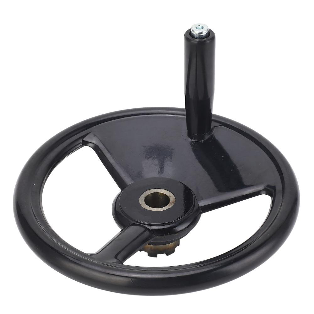 22x250mm Milling Hand Wheel Engineering Plastics Rotary Handwheel  For Milling Machines