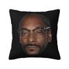 Rapper Music Snoop Dogg Cushion Cover X Cm Polyester Velvet Throw Pillow Case For Sofa Car Decoration Bedding Pillowslip