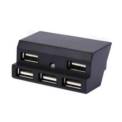 Für Sony PS5 PS4 Pro Konsole 5-Ports verlängern USB Hub Adapter High Speed Splitter