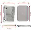 Breathable Foldable Parrot Carrier Bag With Stand And Tray Travel Bag Clear Bird Parrot Transport Cage Outdoor Bird Carrier