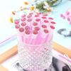 10 - 50 Pcs Disposable Eyelash & Mascara Brushes Diamond Lash Spoolie Wands For Makeup, Extensions & Cleaning 4 Colors