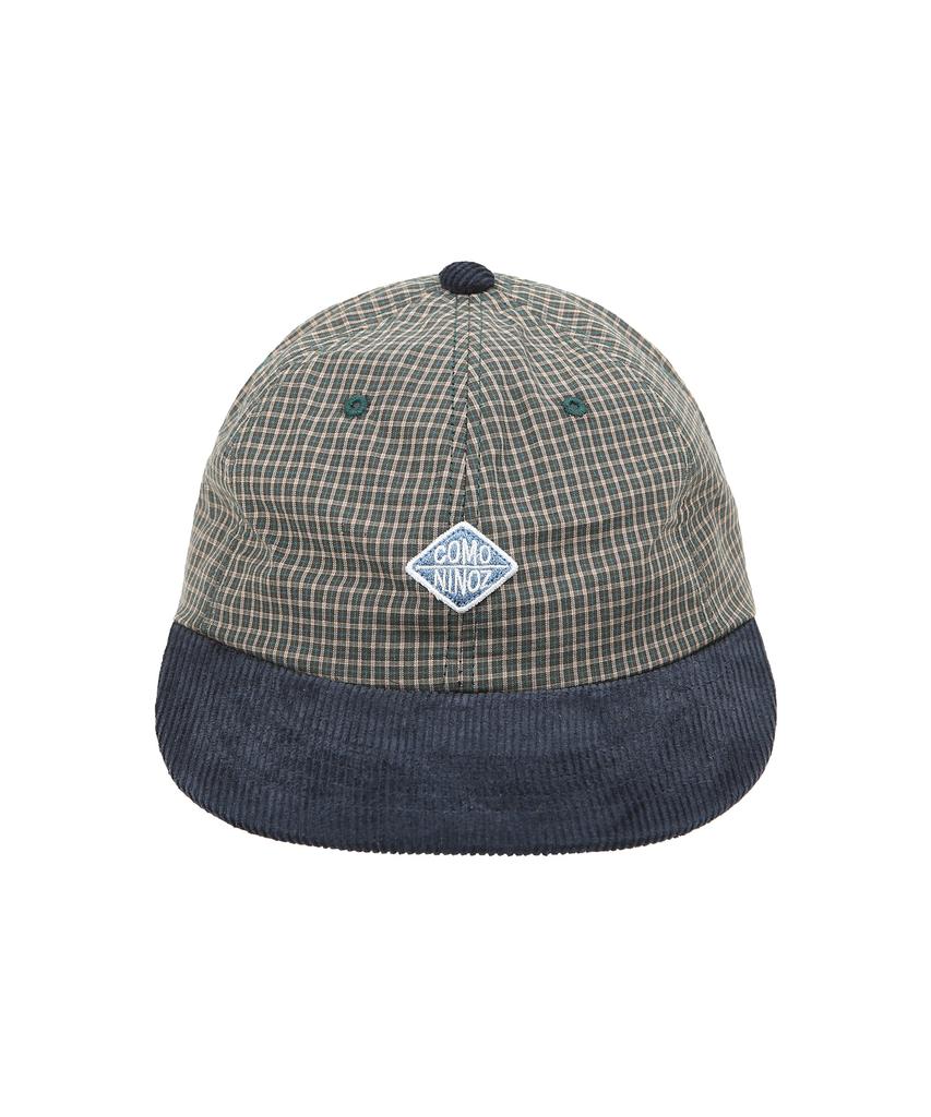 COMONINOZ [[Cn]Check Corduroy Ballcap [2 Color]