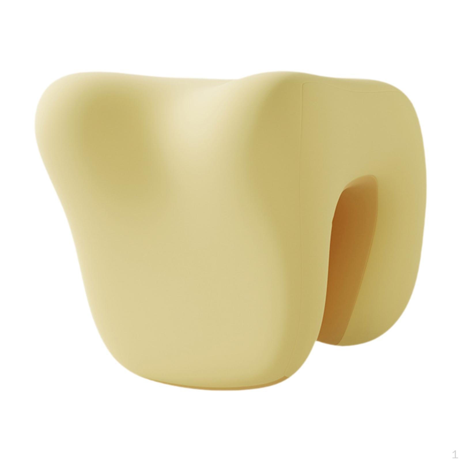 

Подушка с эргономичным поролоновым подголовником для поездок на рабочем столе yellow