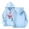 Children's Hoodies Loose Solid Color Hooded Sports Shirt Fashionable Sports Shirt