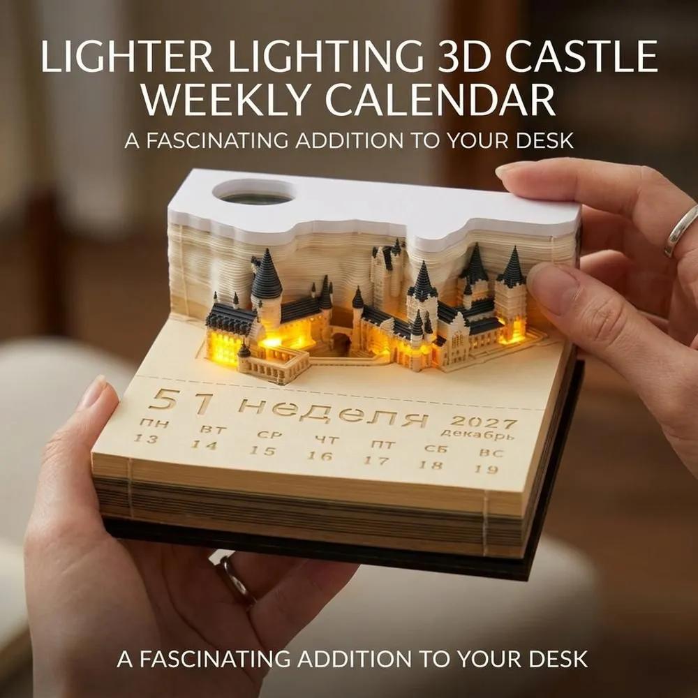 Calendar of 2027, detachable