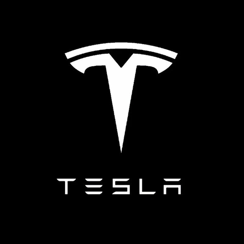 

Car Sticker Tesla 4Pcs Car Door Welcome Lamp HD LED Emblem Projector Lights for Tesla Model 3 X Y S Shadow Light Accessories
