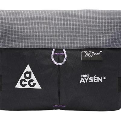 Polyester Fanny Pack Regular Unisex Black & Cool Gray & White Casual DV4051-010