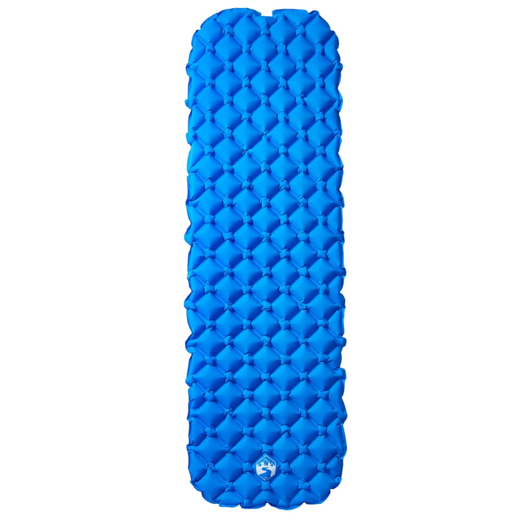 Inflatable Sleeping Mat Blue 190 x 58 x 6 cm