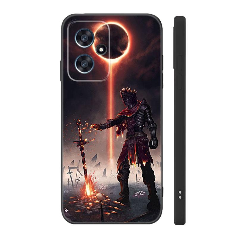 Game Dark Souls Black Silicone Phone Case For Xiaomi POCO X3 X4 NFC F3 F4 GT F5 M3 M4 M6 X5 X6 Pro 5G C55 C65 M5