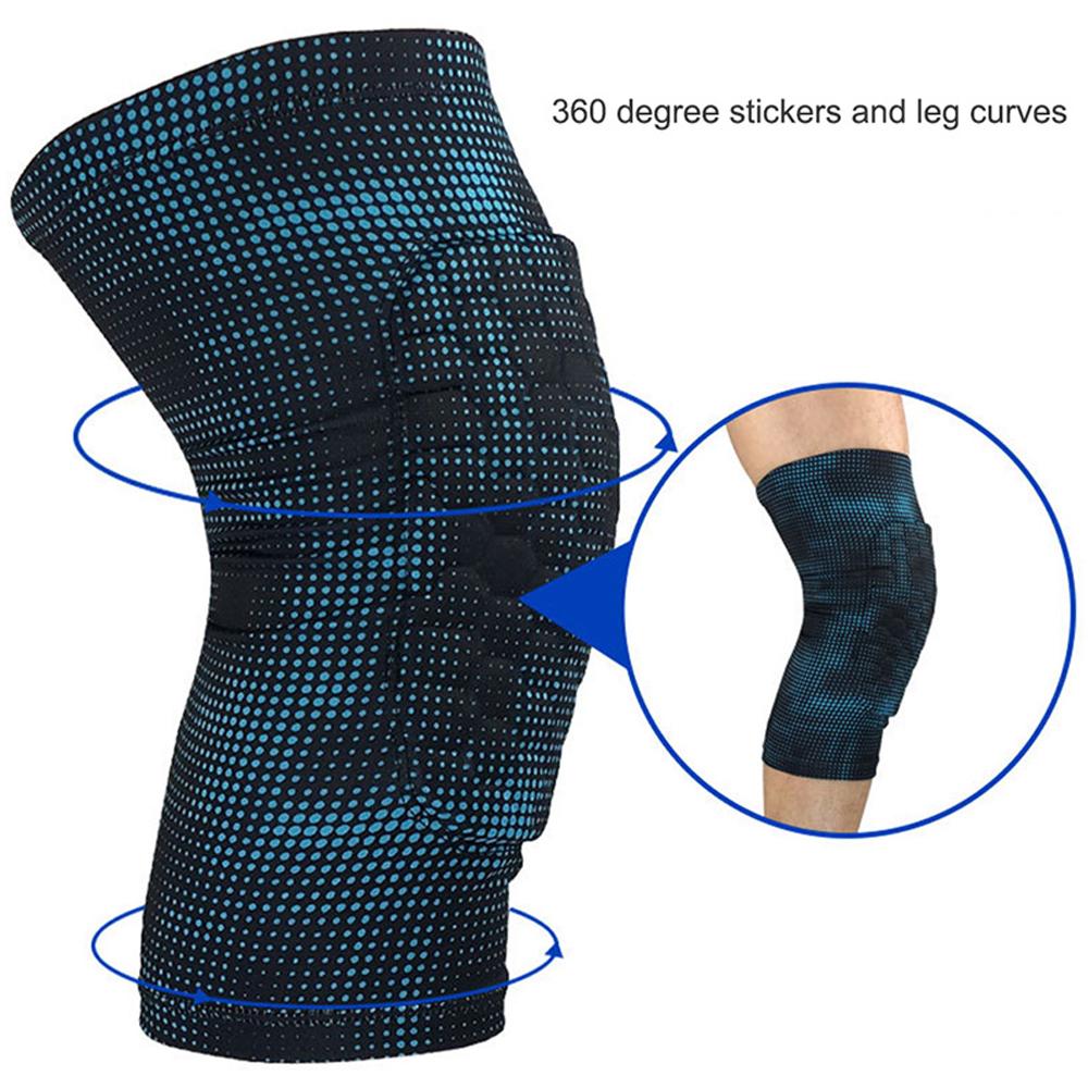 1Pcs Breathable Football Knee Brace Shockproof Honeycomb Padded Protector Gear Crash-proof Support