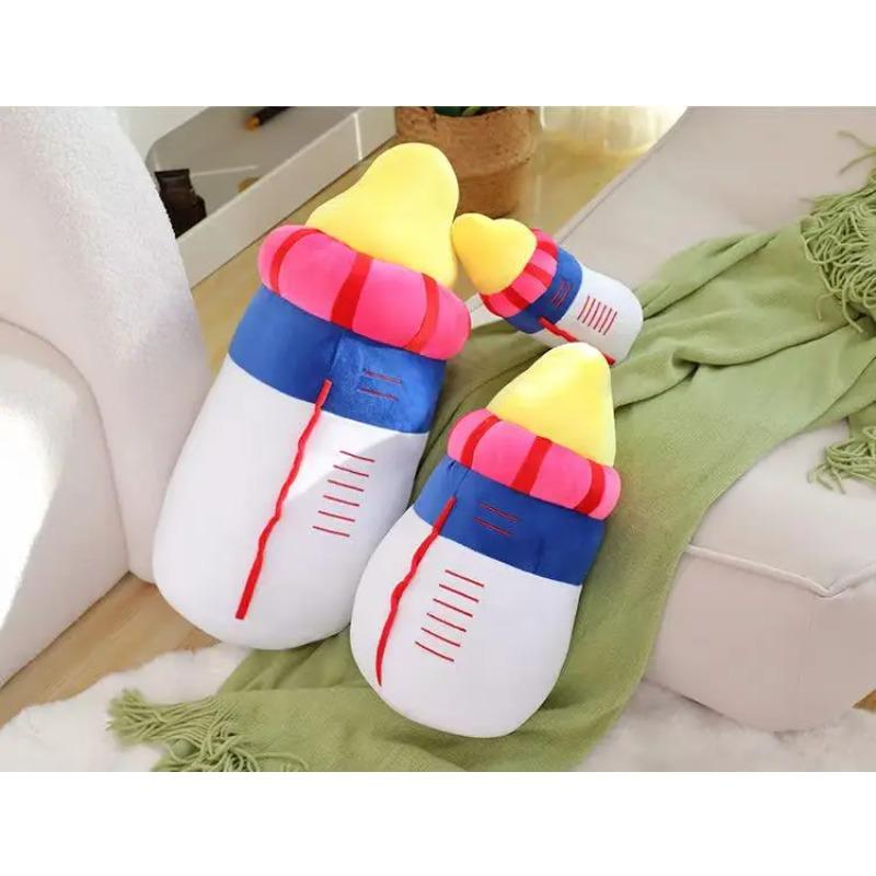 25cm Simulation Bottle Pillow Filled Plush Toy Handmade Doll Cartoon Anime Cute Children's Birthday Gift Fun Doll