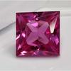 7-9 Ct Natural Pink Sapphire Shape Princess Cut Beautiful Certified Gemstone
