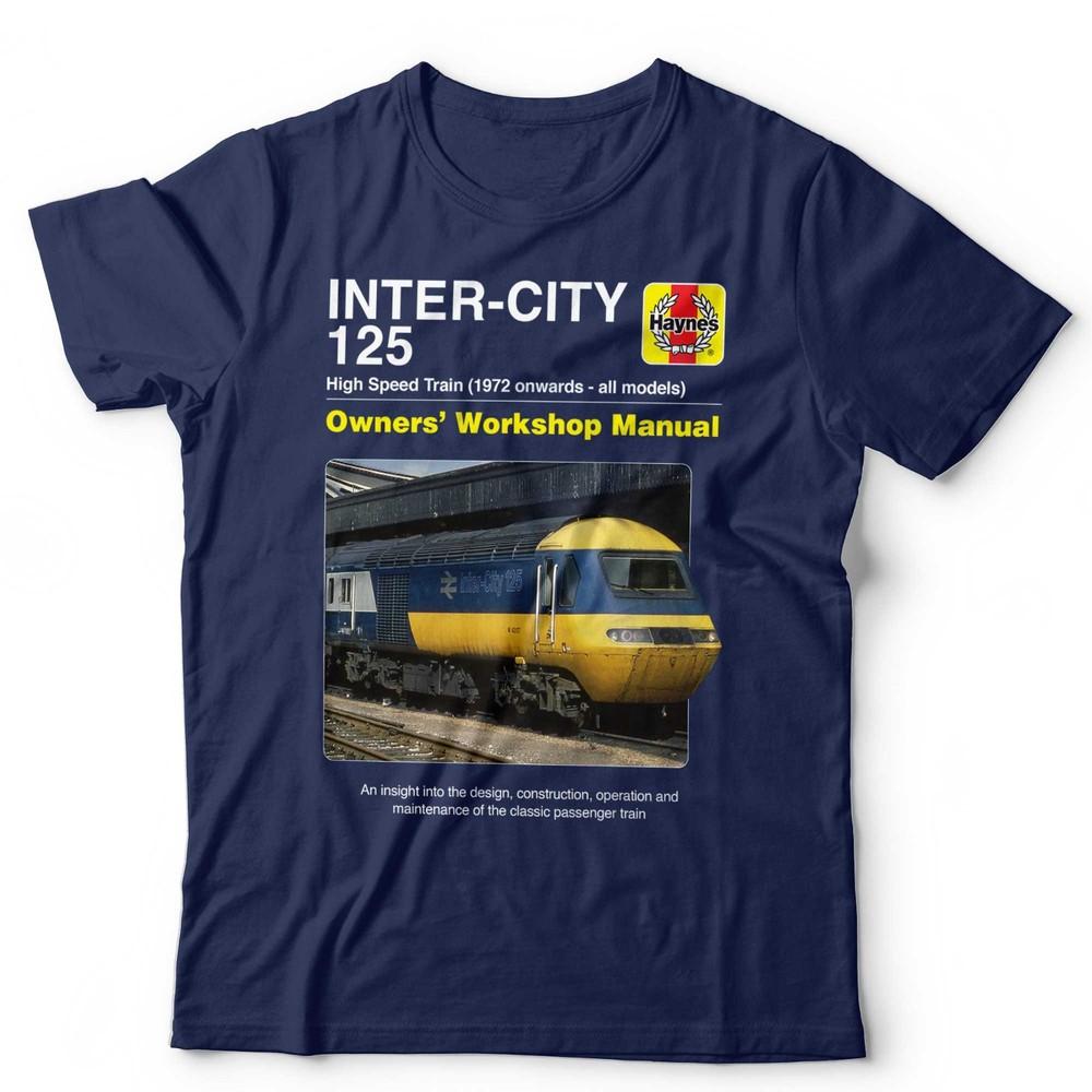 InterCity 125 Train TShirt Haynes Trainspotter British Rail HST Unisex Kids T