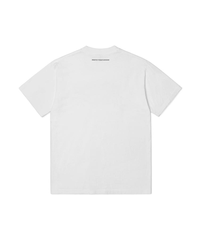 DIMITO D-Axis Volt Ssv Gd 6.5Oz Tee White
