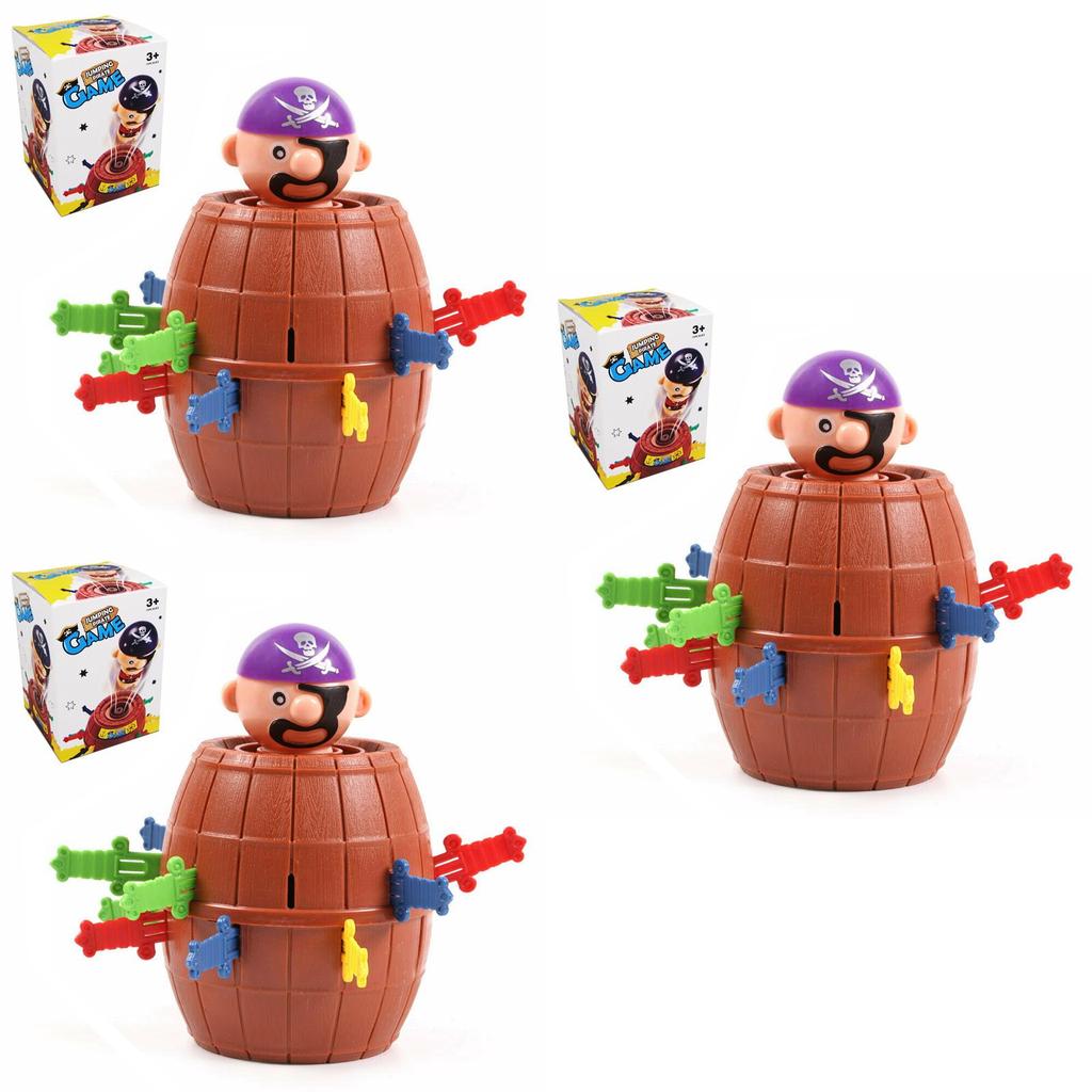 Exciting Super Pop Up Toy Jumping Pirate Board Game For Children And Families