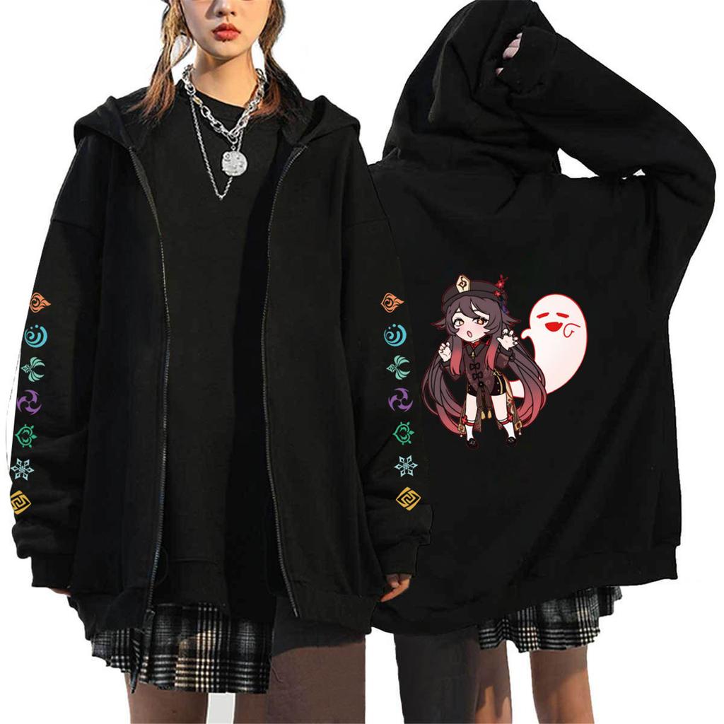 Anime Berserk Sword Legend Printed Zipper Hoodie for Men and Women, Casual Sportswear, Hoodie and Top