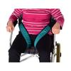 Adjustable Posture Corrector Wheelchair Safety Harness Elderly Patients Wheelchairs Seat Belt Leg Fixing Belt
