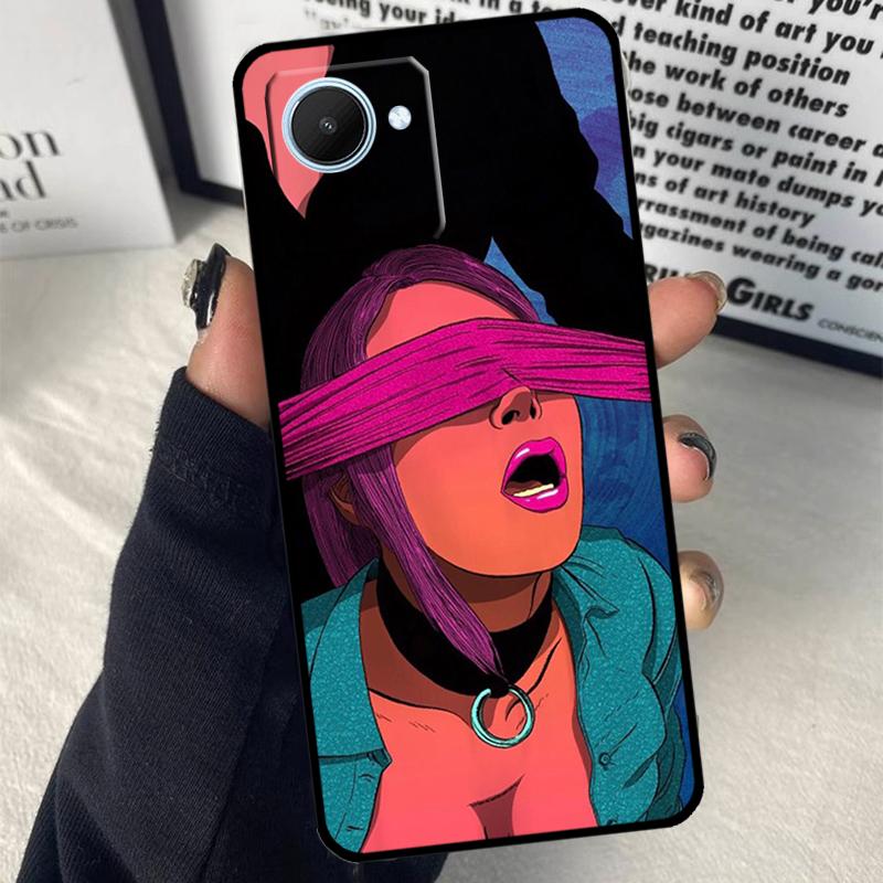 Girls Bikini Sexy For Realme C75 C55 C71 C61 C53 C33 C63 C51 C65 C67 11 12 13 14 15 Pro Plus GT6 GT7 Pro Case